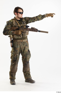 Photos Frankie Perry Army KSK Recon Germany Poses standing whole…